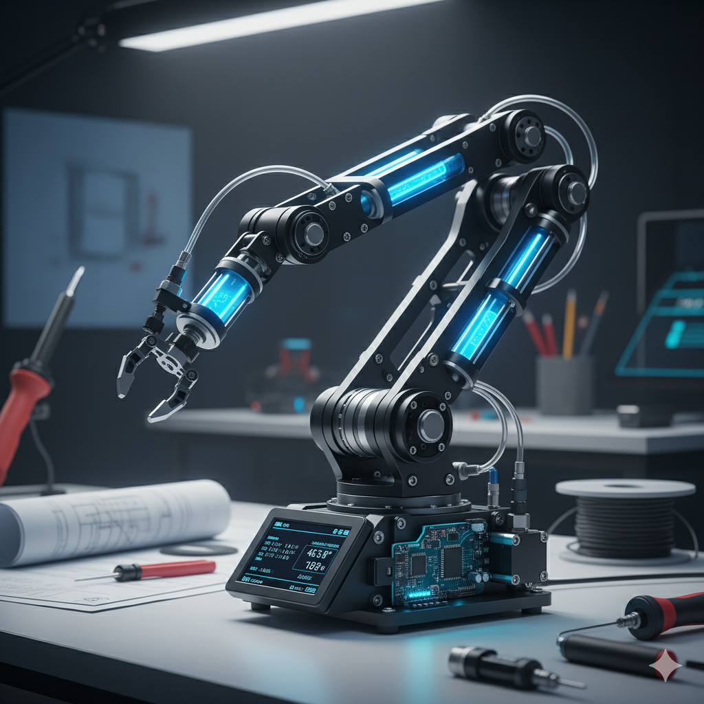 Hydraulic Robotic Arm Design